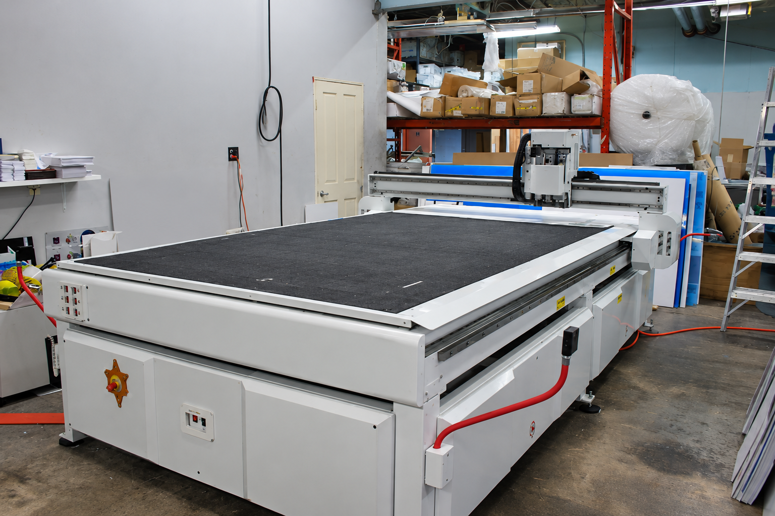 Large format printing equipment